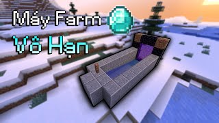 Máy Farm Kim Cương Vô Hạn Trong Minecraft  [1.16.5]