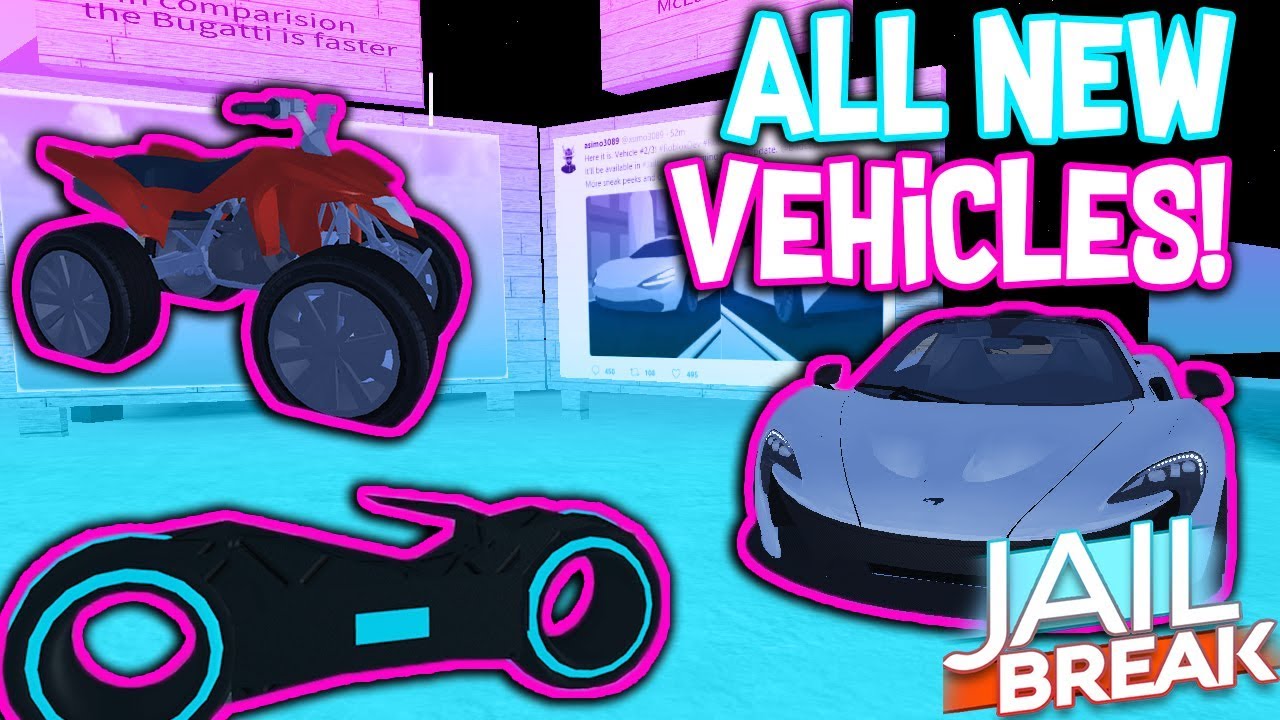 SNEAK PEEK TO ALL NEW VEHICLES ON ROBLOX JAILBREAK!!! *Winter Update