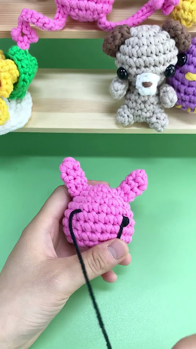 How to Embroider Eyes for Amigurumi