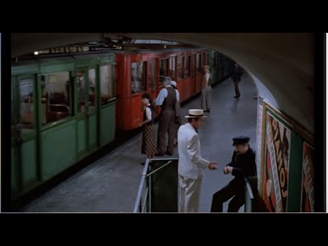 Quiet Days in Clichy (1990) by Claude Chabrol, Clip: Henry...impulsively follows a girl on the metro