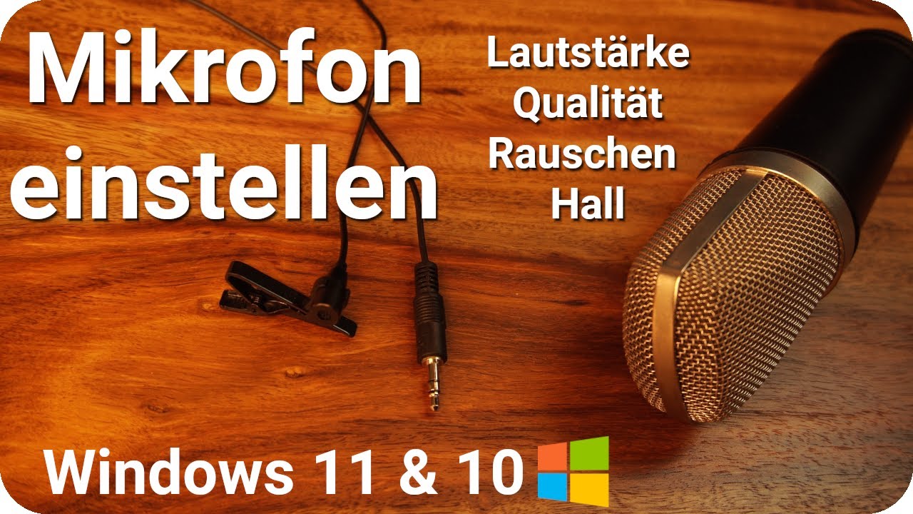 Windows 10 Mikrofon Zu Leise Trotz 100 Pegel Mikrofon testen leiser - lauter stellen - Pegel Mikrofonverstärkung