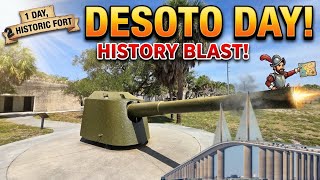 I spent the day exploring DeSoto landmarks in Florida!