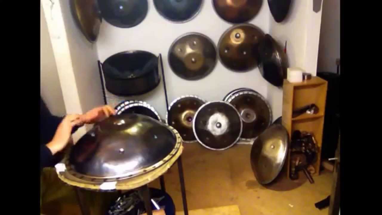 Handpan Harmonydrum 440 Hertz F3/C4/D4/E4/F4/G4/A4