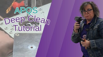 🧼 Deep Cleaning Your APQS Longarm  | Monthly Maintenance Tutorial