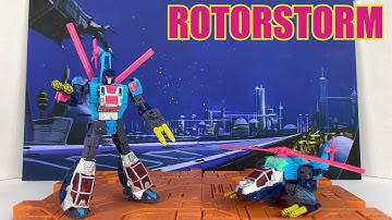 Transformers Generations Selects Autobot ROTORSTORM Unboxing and Review