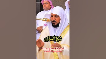 سورة الغاشية || تلاوة جميلة تنفطر لها القلوب لفضيلة الشيخ د. ماهر المعيقلي #ماهرالمعيقلي