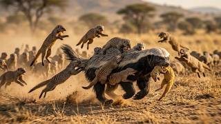 What Makes The Honey Badger Lose To A Mongoose Pack ? When Pack Power Meets Maternal Instinct