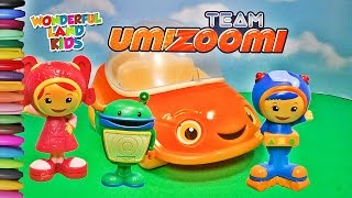 coloring pages for kids Team Umizoomi / Educational Coloring Book tutorial videos for children