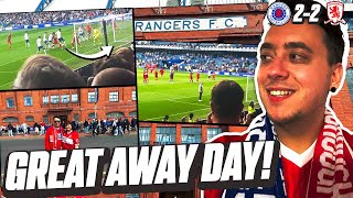 7,000 BORO FANS VISIT RANGERS! GREAT DAY! | Rangers 2-2 Middlesbrough Matchday Vlog