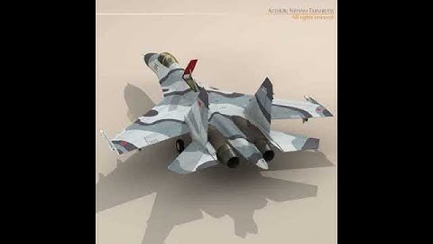 Su-27 Flanker 3D model from CGTrader.com
