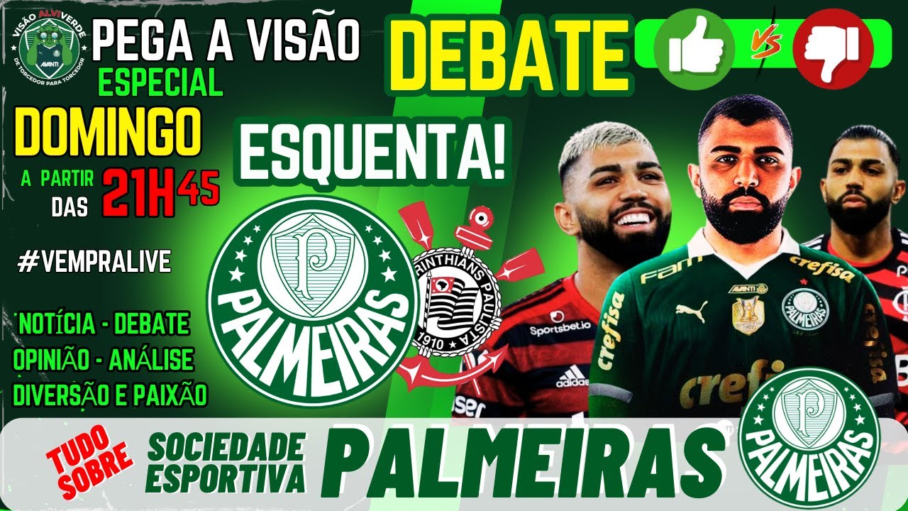 🚨#AOVIVO - LIVE ESPECIAL DE DOMINGO: DEBATE RAIZ, SEM MIMIMI "GABIGOL" | ESQUENTA PAL X COR