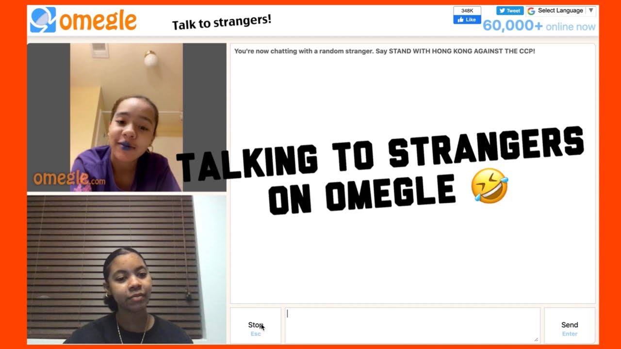 Omegle chat talk to strangers