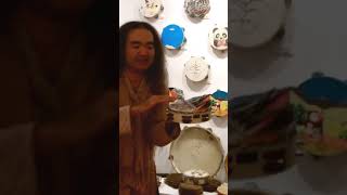 Mr.and Ms.Tanbourine man　タンバリン奏者　田島隆さんによる実演