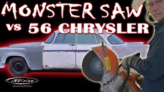 CHOPPING UP a Perfectly Good MOPAR to Make It Way COOLER!  1956 Chrysler Windsor Muscle Car
