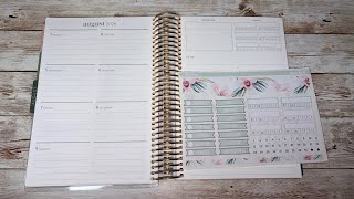 Erin Condren Dashboard Layout Plan With Me