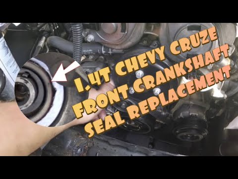 How To: Chevy Cruze Front Crankshaft Seal - YouTube