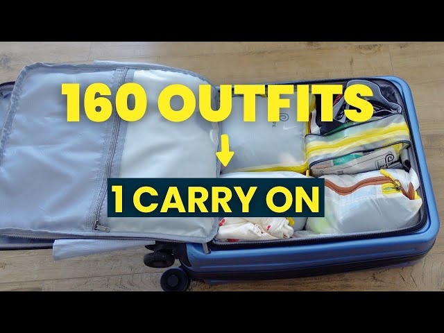 How to Pack 20 Outfits in One Carry On: Ultimate Space-Saving Tips
