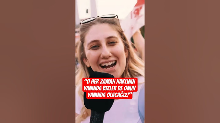 İmamoğlu'na destek mitingine gelen vatandaş: o her zaman haklının yanında bizler de onun yanındayız