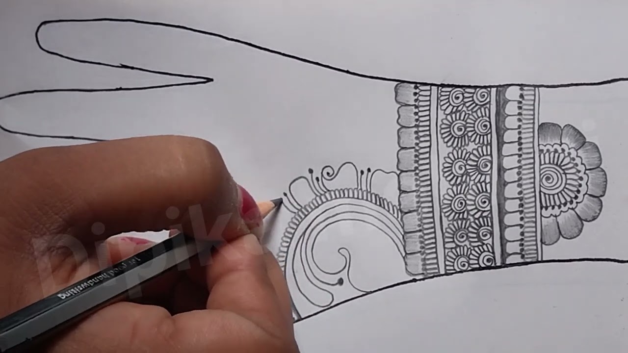 Letest mehndi design 