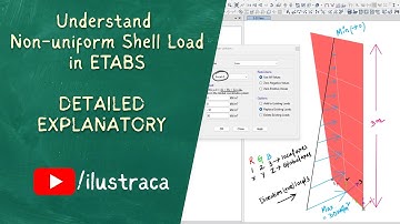 Understand Non-uniform Shell Load in ETABS | Detailed Explanatory | ilustraca | Sandip Deb
