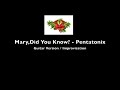 Marydid you know  pentatonix  guitar version  improv  tridib