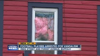 Three Buffalo State College football players arrested