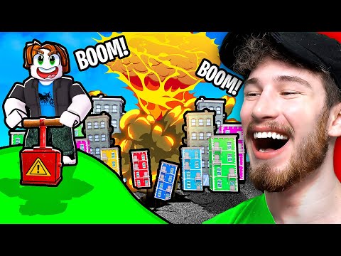 I used 9,594,123 TONS of dynamite to blow up a city