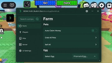 Build a Zoo 🐔 Script Auto Claim Money,Auto Buy Egg,Auto Hatch Egg,Grab All Pet,More !