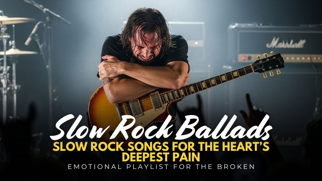 Slow Rock Songs for the Heart’s Deepest Pain – Emotional Playlist for the Broken
