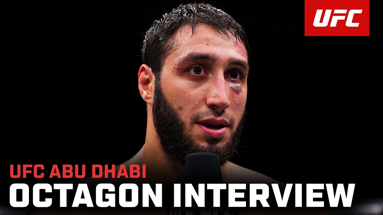 Magomed Tuchalov Octagon Interview | UFC Abu Dhabi