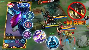 META URANUS?? COUNTER WITH ALPHA🔪!!! ALPHA BUILD ANTI TANK | BUILD ALPHA TERKUAT | ALPHA ITEM DAMAGE