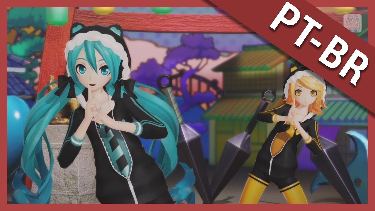 【VOCALOID BRASIL】A Female Ninja But I Want to Love em Português - 初音ミク