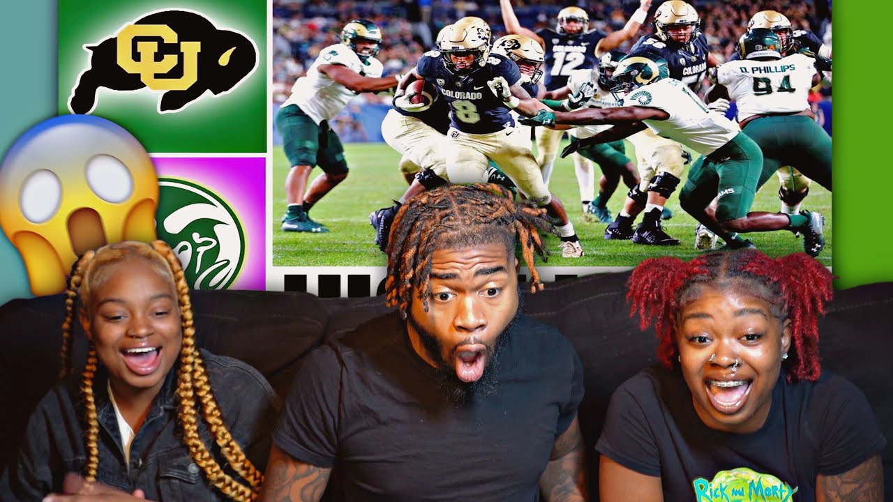 THIS GAME WAS TOO CRAZY!! Colorado vs Colorado State Highlights | College Football Week 3 | REACTION