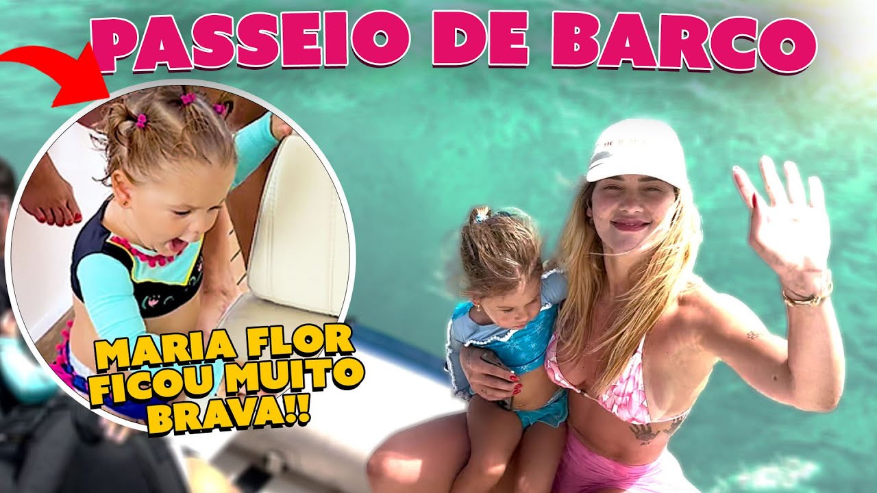 FOMOS PASSEAR DE BARCO E EU FILMEI TUDO!!