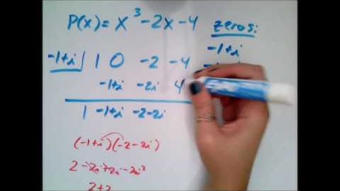 Using the conjugate zeros theorem to find all zeros of a polynomial