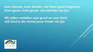 01 Kom binnen kom binnen - kerk op schoot