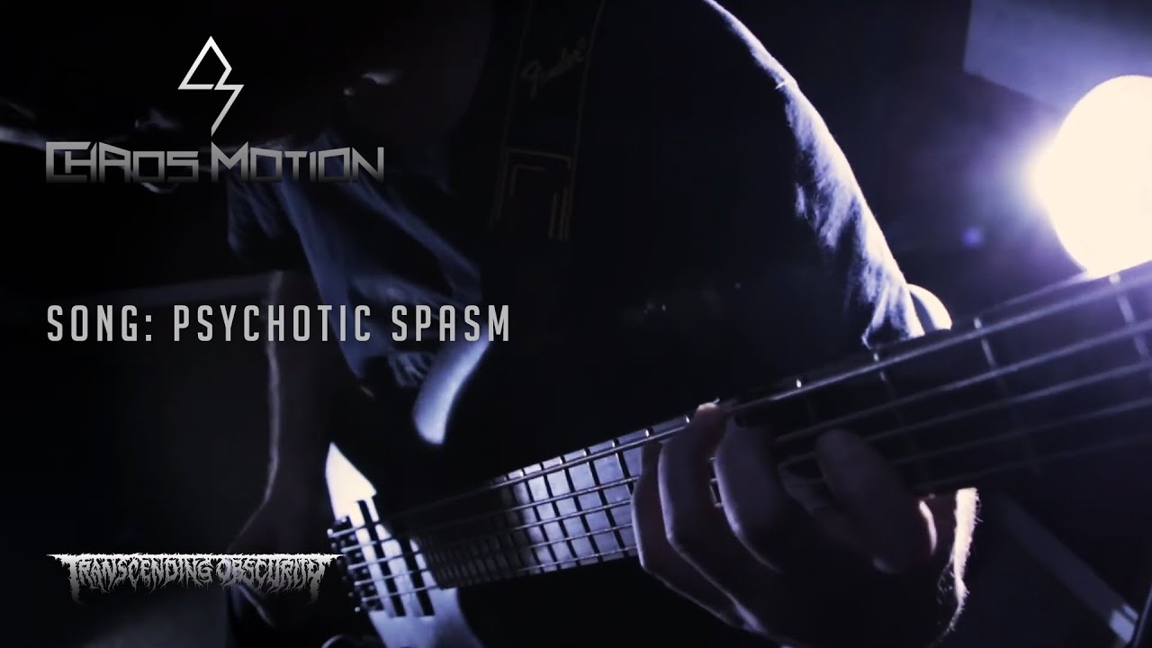 CHAOS MOTION (France) - Psychotic Spasm OFFICIAL BASS PLAYTHROUGH VIDEO (Technical Death Metal)