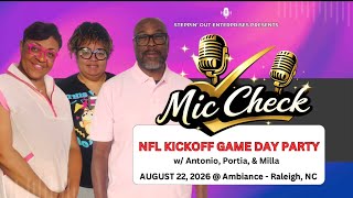 MIC CHECK - Antonio Portia Milla