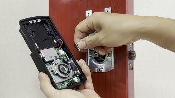 How to install Apestellar Keypad Lever Lock AS-SL01