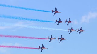 La Patrouille De France Dans Le Ciel De Paris
