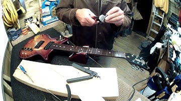 Electra refret and set up Part 1