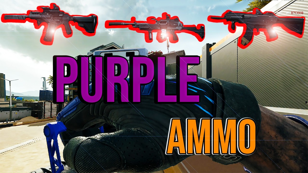Play This 3 Weapons If You Want To Use Purple Ammo Efficiently!