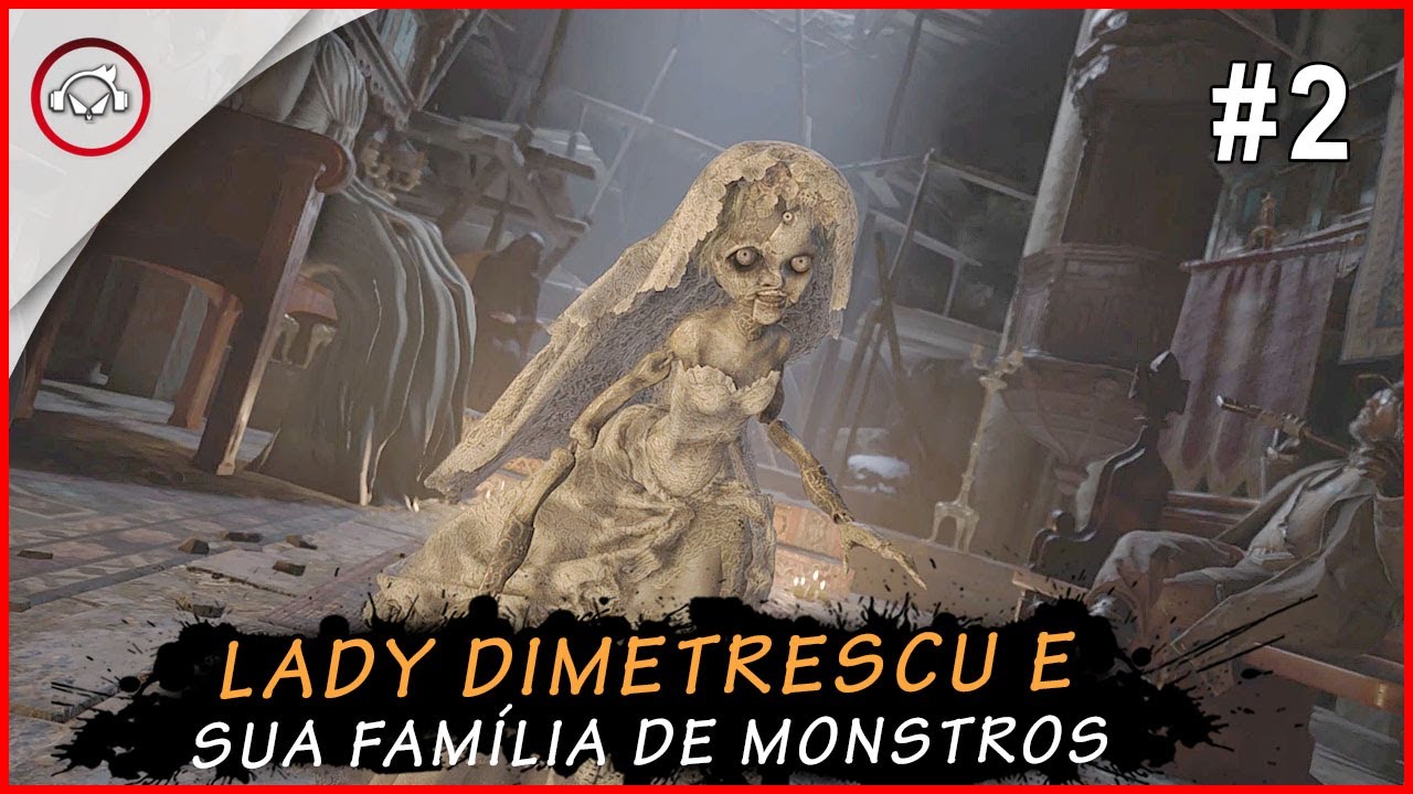 Miniatura do vídeo Resident Evil Village , Lady Dimitrescu sua família de monstros | Gameplay PT-BR #2