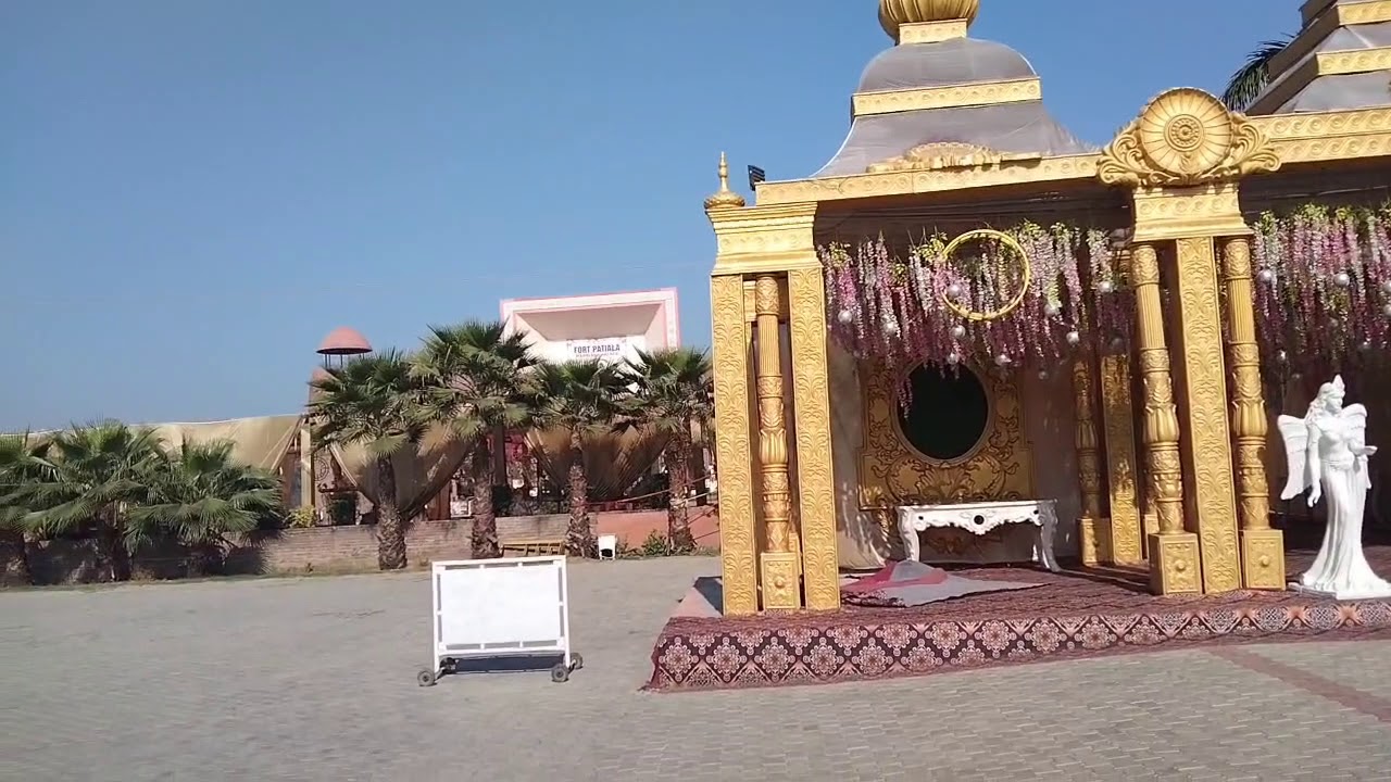 Beautiful Fort Patiala😍😍ll Marriage Palace ll Bahadurgarh ll Patiala ll Punjab
