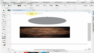 CorelDraw Custom Shape Bitmap #shorts