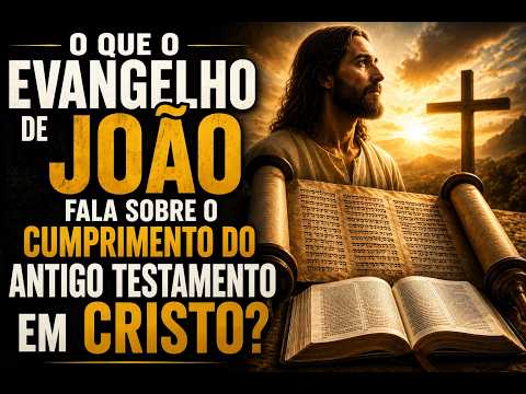 O que o Evangelho de João fala sobre o cumprimento do Antigo Testamento em Cristo?