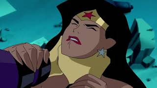 Wonder Woman Defeated by Mongul