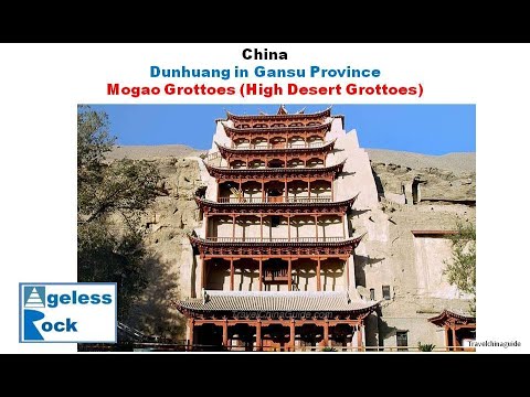 Mysterious Mogao Grottoes in Gansu, China