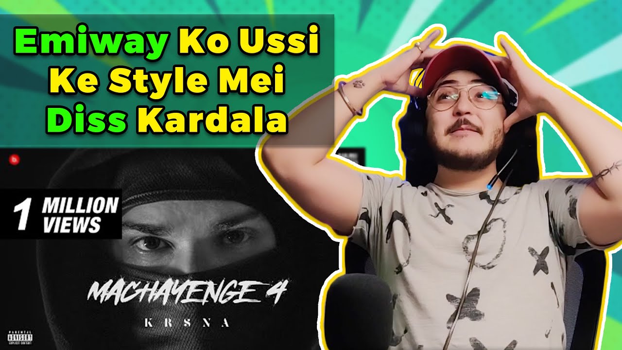 KR$NA - Machayenge 4 (Disstrack) | (Reaction / Commentary / Review)