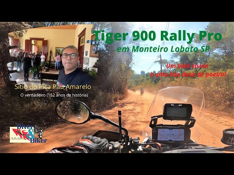 Tiger 900 em Monteiro Lobato